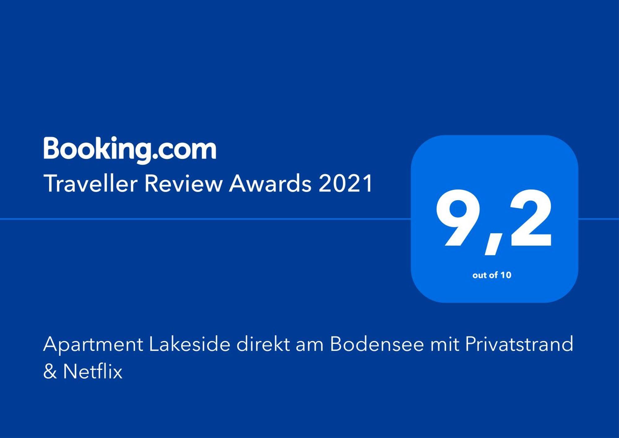 Auszeit Apartment Bodensee: Lakeside Retreat with Private Beach and Alpine Views Friedrichshafen Exterior photo